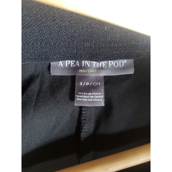 A Pea In The Pod Maternity Pants Women's Size Small Straight Leg Pull On - Picture 3 of 14
